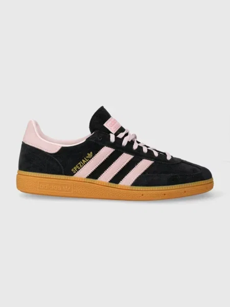 Superge iz semiša adidas Originals Handball Spezial črna