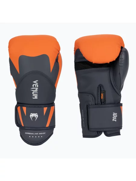 Boxerské rukavice Venum Challenger navy blue/orange modré