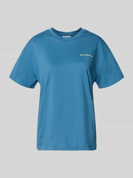 Koszulka o kroju relaxed fit z czystej bawełny Special Drop Marc O'polo Denim
