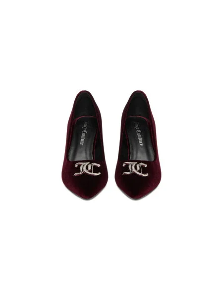 Juicy Couture Lodičky bordová