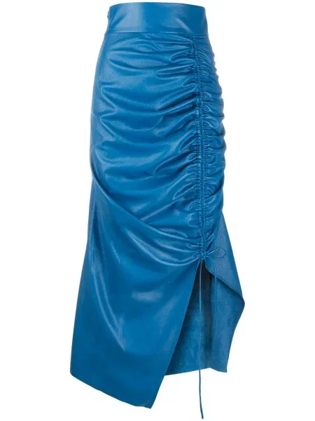 Spódnica Materiel asymetryczna niebieska