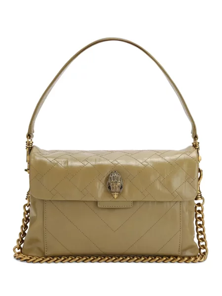 Matlasat colier Kurt Geiger London din piele verde