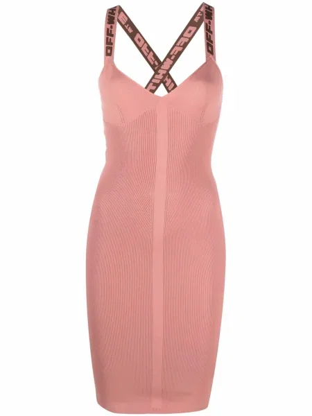 Rochie mini Off-white de costum alb