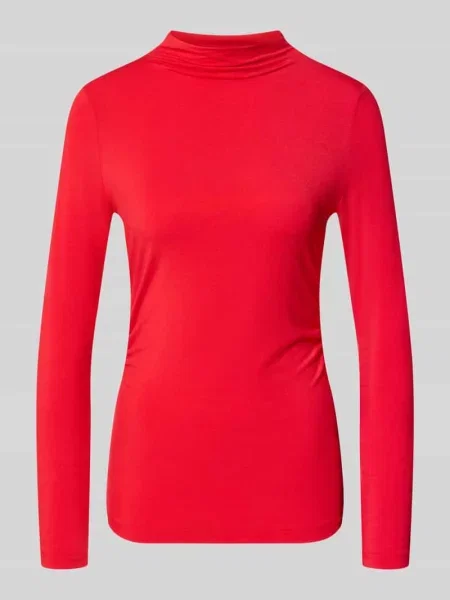 Bluzka z długim rękawem o kroju slim fit ze stójką Smith And Soul