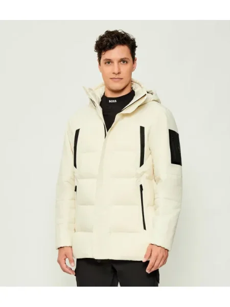 BOSS Geacă din puf Block-X bej