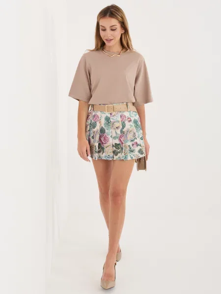 Pantaloni scurți Italy Moda verde