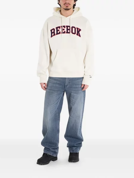 Hanorac cu glugă Reebok cu broderie
