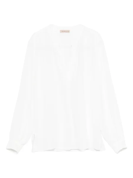 Top Blanca Vita lung alb