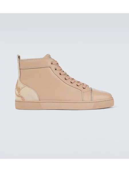 Sneakerși Christian Louboutin bej
