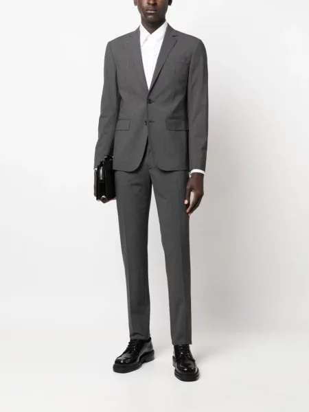 Garnitur Dsquared2 garniturowy jednorzędowy szary