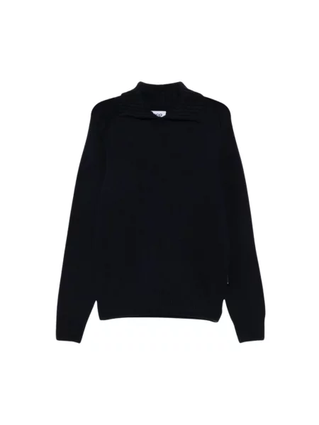 Sweter Sebago wełniany niebieski