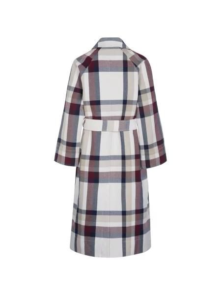 Kabát Tommy Hilfiger hnedá