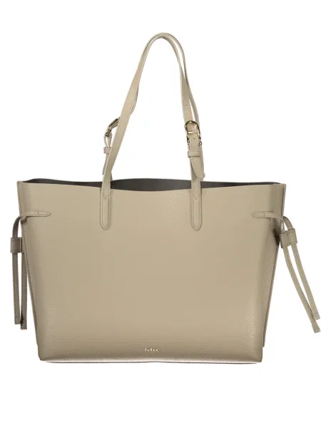 Geantă shopper Furla bej