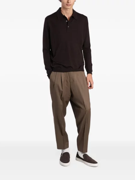 Pantaloni Low Brand conici maro
