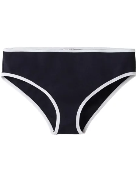 Bikini Miu Miu tricotate albastru