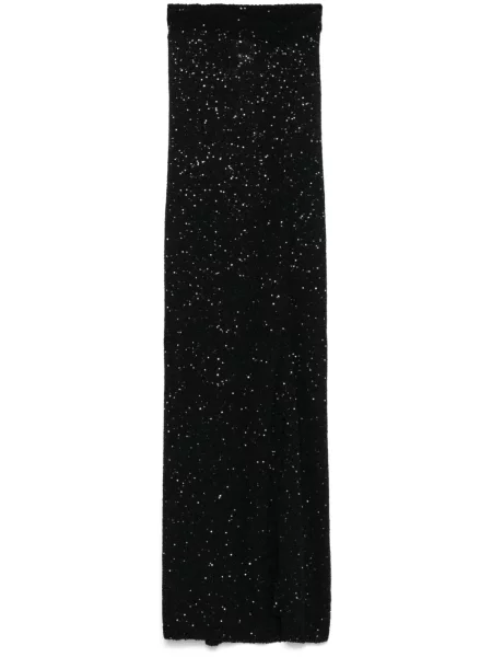 Fustă midi Balenciaga negru