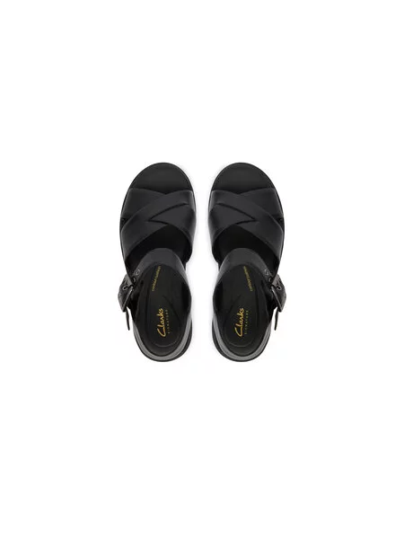 Sandali Clarks Cross črna