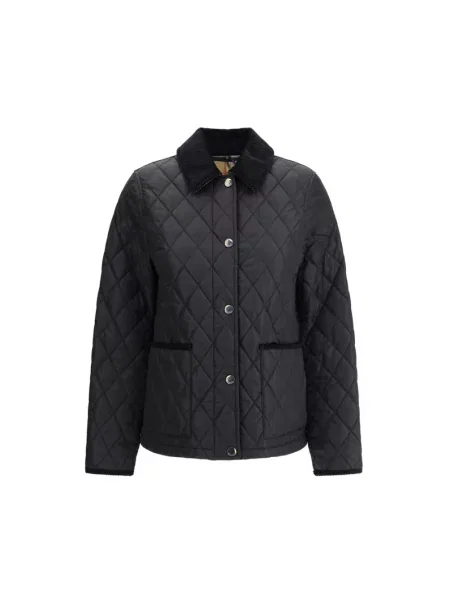 Kurtka Burberry pikowana czarna