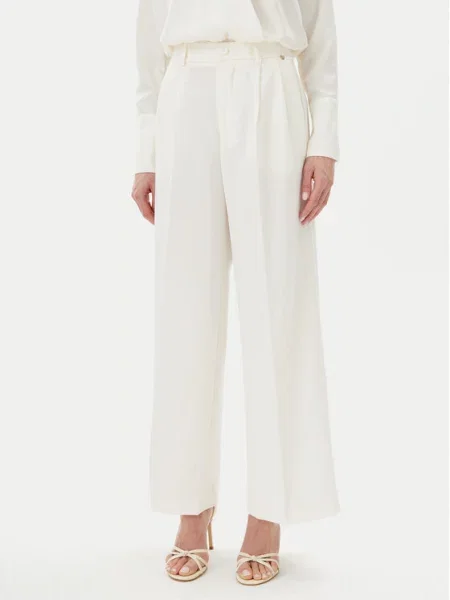 Rinascimento Spodnie palazzo Écru