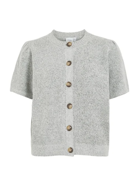 VILA Geacă tricotată VITASSY amestecat gri