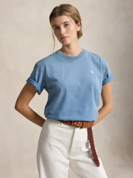 Polo Ralph Lauren tričko dámske modrá