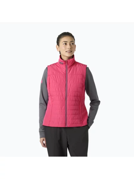Vestă pentru femei Helly Hansen Crew Insulator hot pink roz