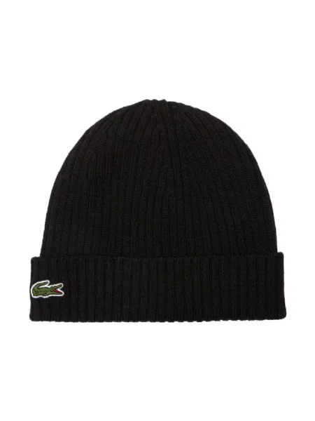 Czapka Lacoste chunky czarna