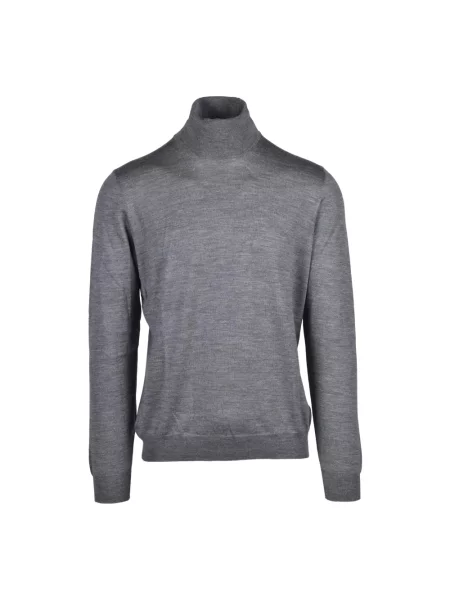 Sweter Gran Sasso wełniany szary