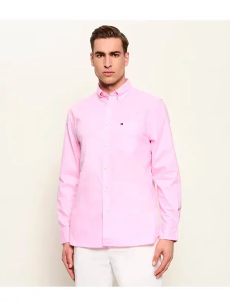 Tommy Hilfiger Cămașă oxford roz