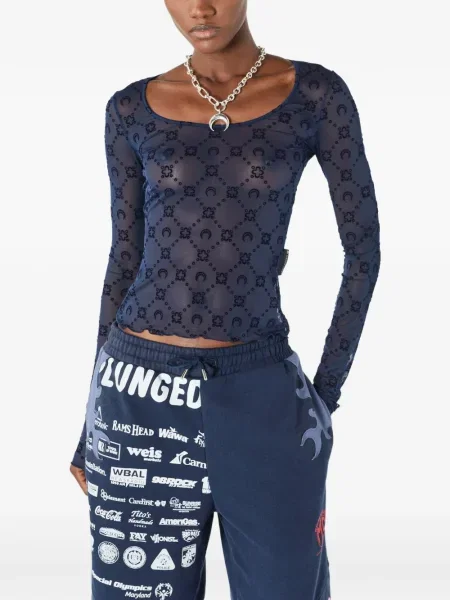 Tricou Marine Serre plasă albastru