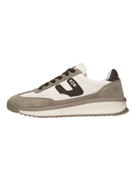 Sneakersy Paciotti skórzane beżowe