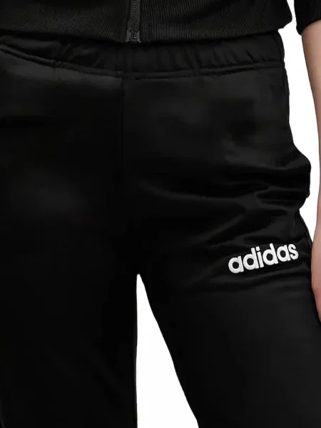 Ριγέ τρέξιμο σετ φόρμας Adidas με σχέδιο γκρι