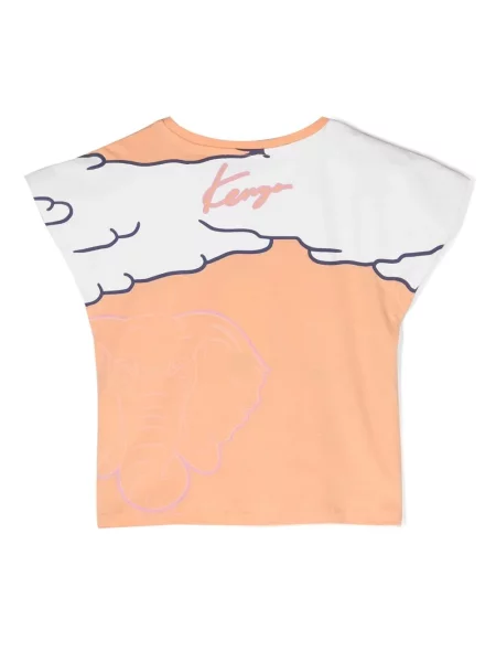 Тениска Kenzo оранжево