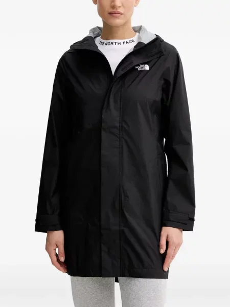 Geacă parka The North Face cu glugă negru