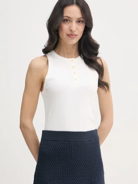 Top Tommy Hilfiger beżowy