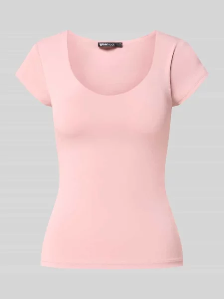 T-shirt z wbudowanym biustonoszem Gina Tricot