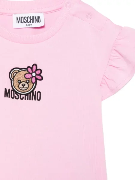 Dětské tričko Moschino růžové