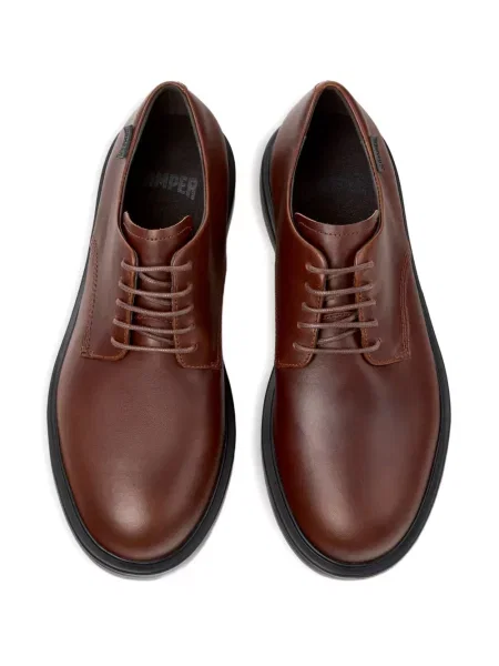 Pantofi derby Camper din piele maro