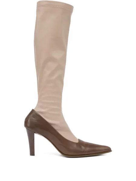 Cizme Mm6 Maison Margiela din piele maro