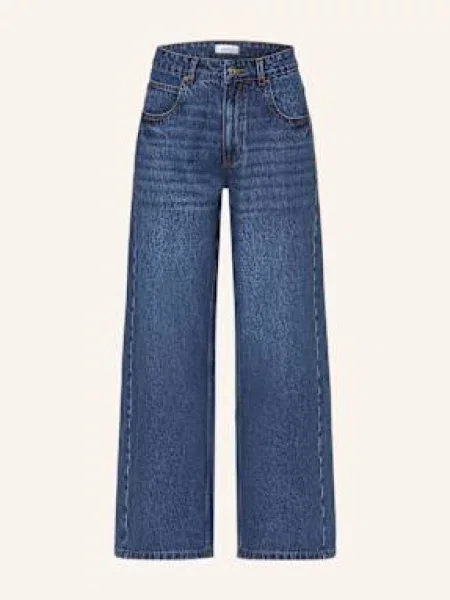 Darling Harbour Wide Leg Džíny dark denim