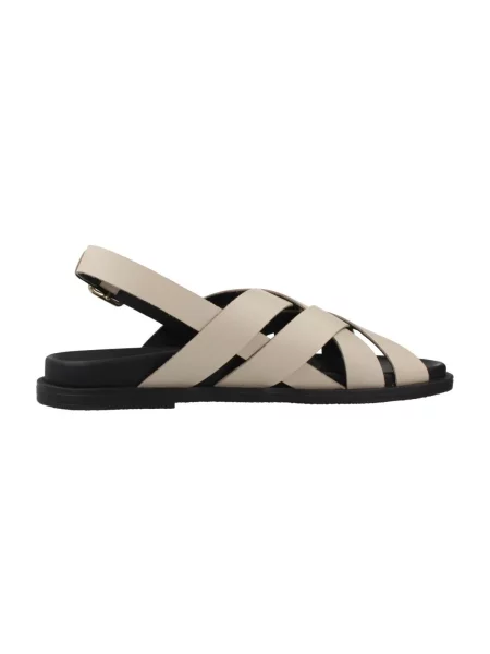Pantofi Geox din piele bej