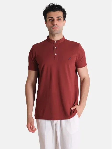 Moxx Paris Majica EINDHOVEN / bordo rumena