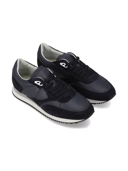 Sneakersy Philippe Model z paskiem niebieskie