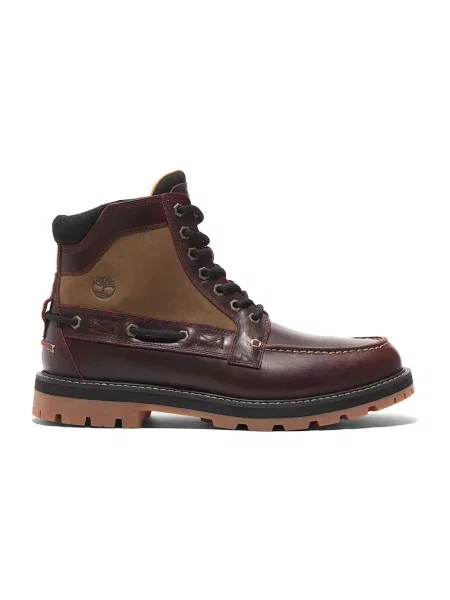 Botki Timberland skórzane brązowe