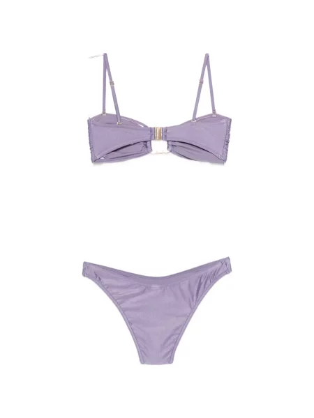 Bikini Zimmermann din bambus violet