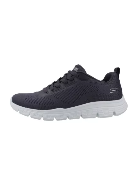 Sneakerși Skechers albastru