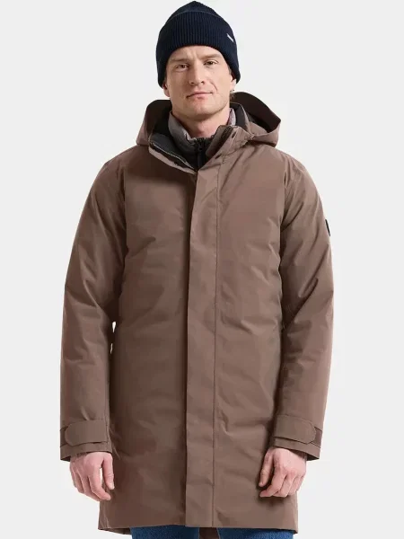 Didriksons parka HEKTOR brązowa