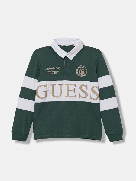 Guess Tenisz póló zöld