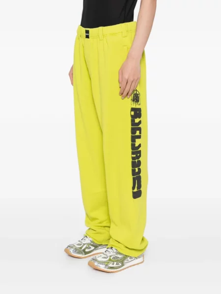Панталон Vetements с принт зелено
