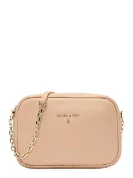 Crossbody torbica Patrizia Pepe bež